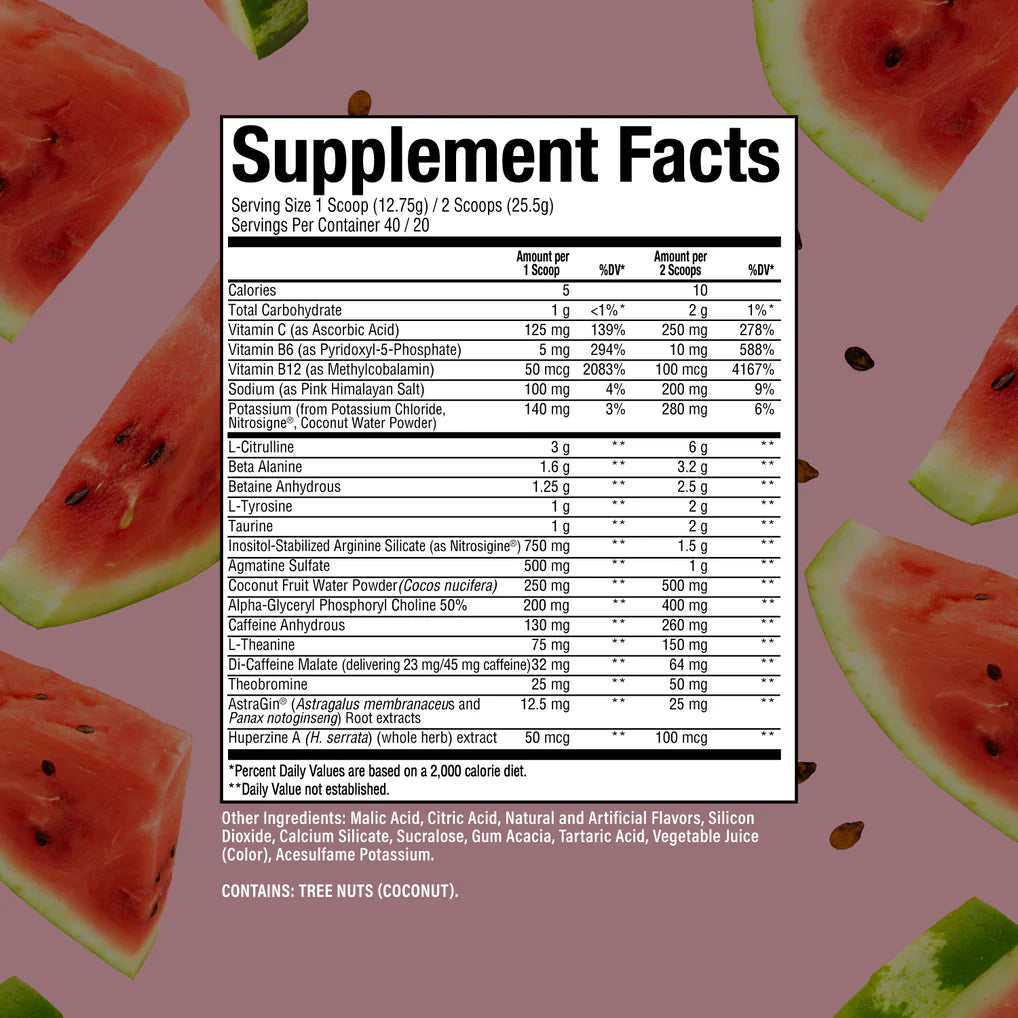 Thavage Pre-Workout 40 serv Sour Watermelon