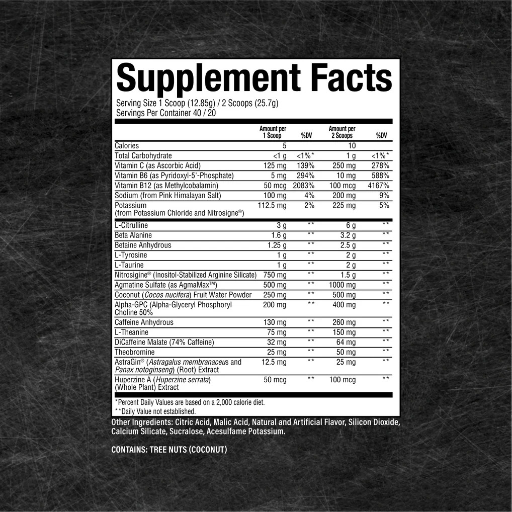 Thavage Pre-Workout 40 serv Secret Stuff