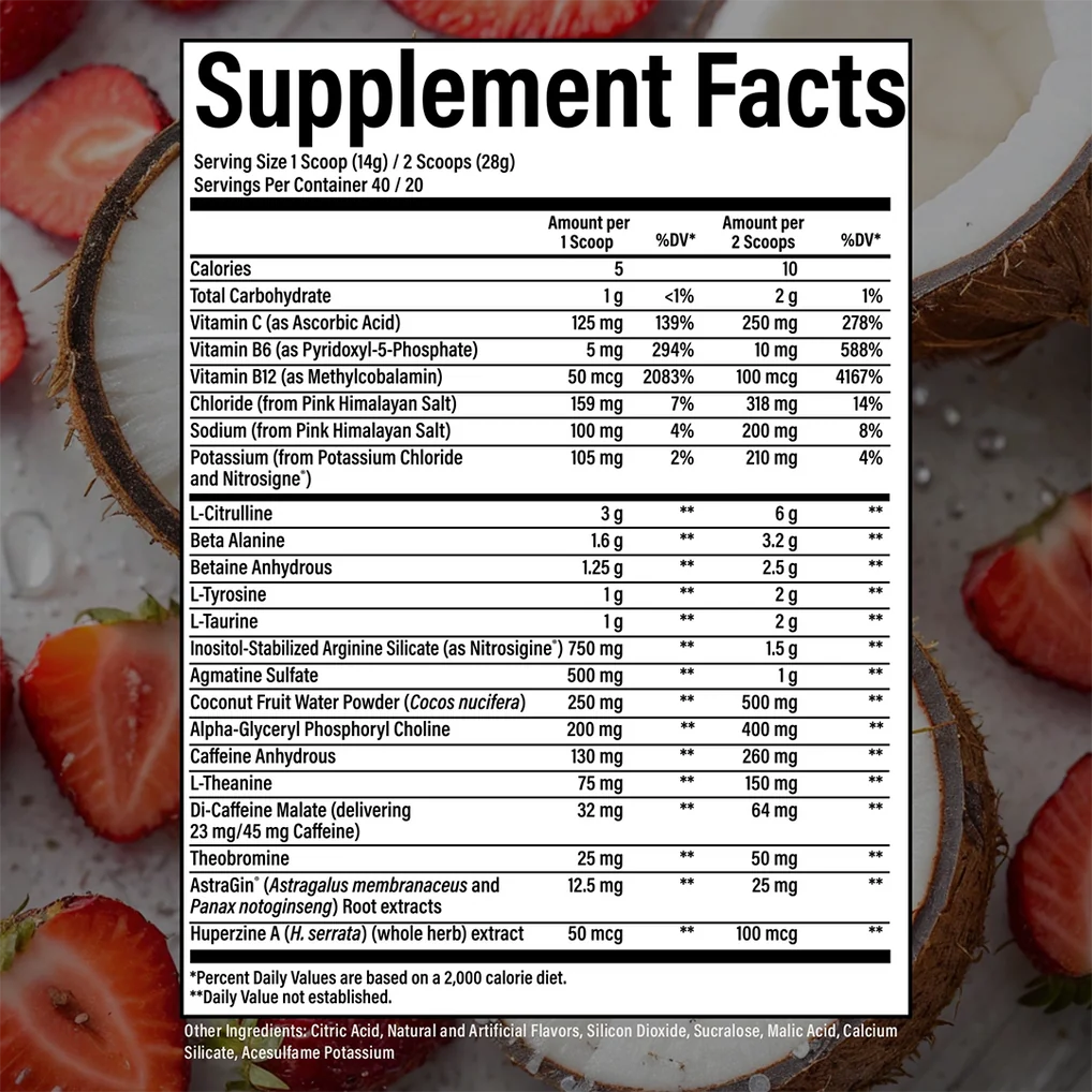 Thavage Pre-Workout 40 serv Lions Blood