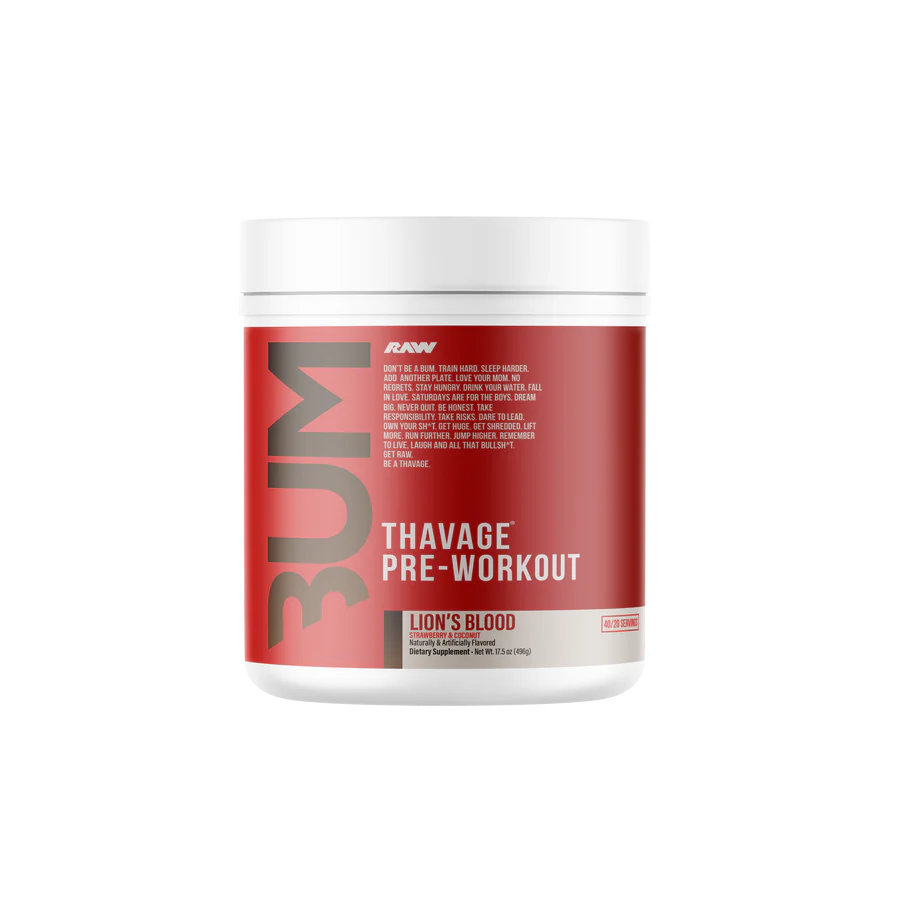 Thavage Pre-Workout 40 serv Lions Blood