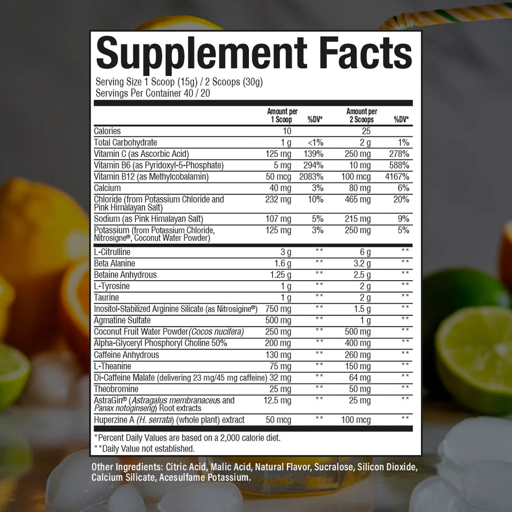 Thavage Pre-Workout 40 serv Champion Mentality