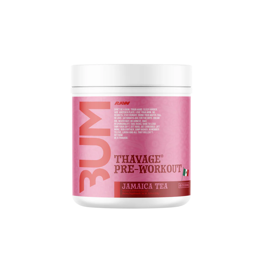 Thavage Pre-Workout 40 serv Jamaica Tea