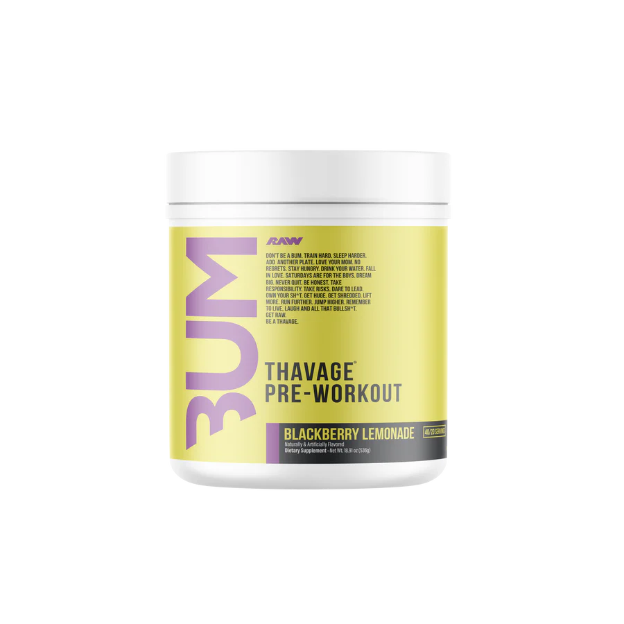 Thavage Pre-Workout 40 serv Blackberry Lemonade