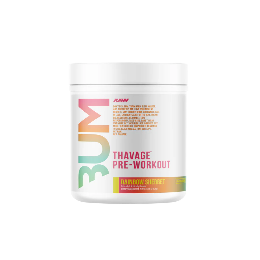 Thavage Pre-Workout 40 serv Rainbow Sherbet